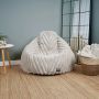 Serenity Slouchbag Adult Beanbag - Ribbed Faux Fur