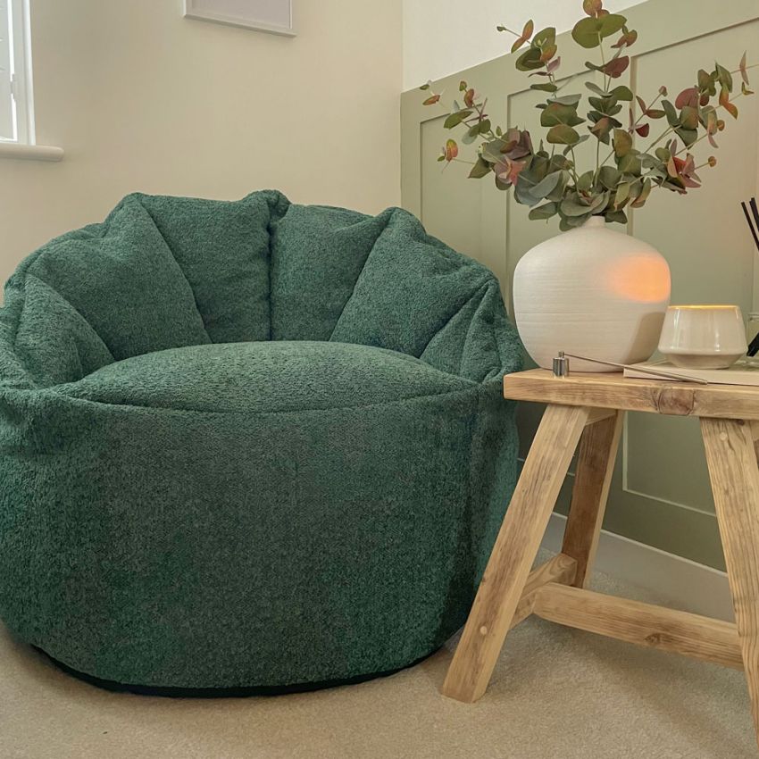 Cinema Chair Adult Bean Bag - Snug Boucle