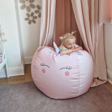 3D Kids Unicorn Beanbag 