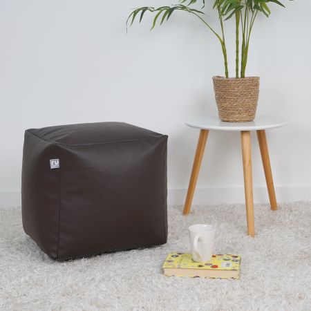 Cube Bean Bag - Faux Leather