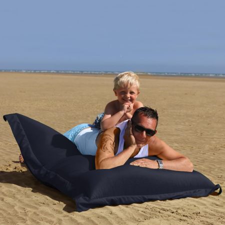 Extra Large Squarbie Adult Beanbag in Navy Blue