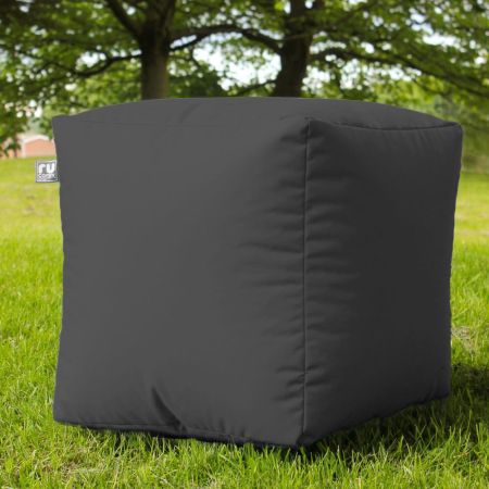 Cube Bean Bag - Indoor/Outdoor-Slate Grey
