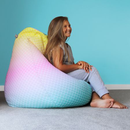 Mermaid Ombre Extra Large Classic Beanbag