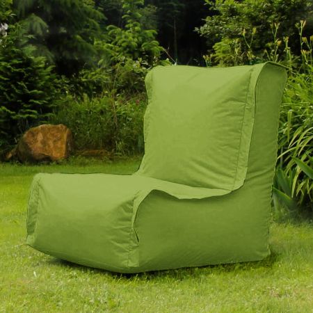 Zip2 Modular Bean Chair - Indoor/Outdoor - Olive Green