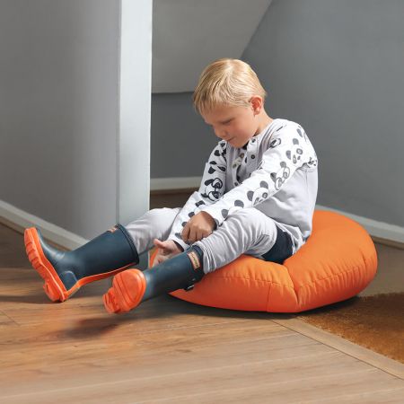 Smarty Kids Floor Cushion Indoor/Outdoor Orange