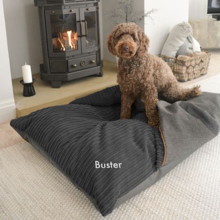 Burrower Dog Bed - Large - Grey