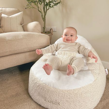 Snug Gaga Baby Beanbag - Oat