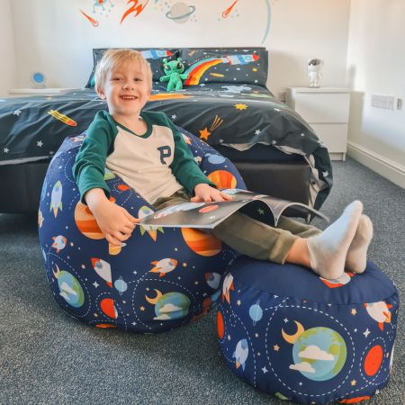 Outer Space Kids Classic Bean Bag