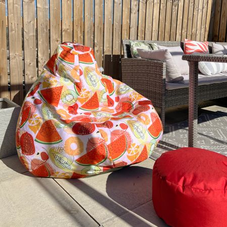Tutti Fruity Extra Large Classic Beanbag - Indoor/Outdoor