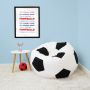 Kids Slouchbag Bean Bag - Indoor/Outdoor - Football