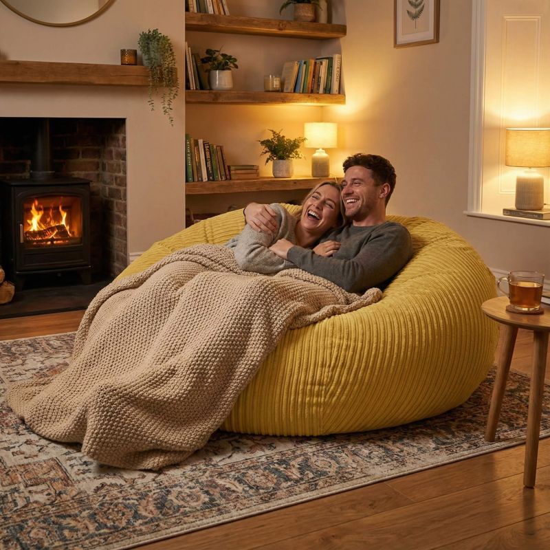 Adult Huge Goliath Bean Bag - Jumbo Corduroy